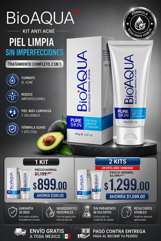 Skin Anti Acne 3 Pzs Bioaqua