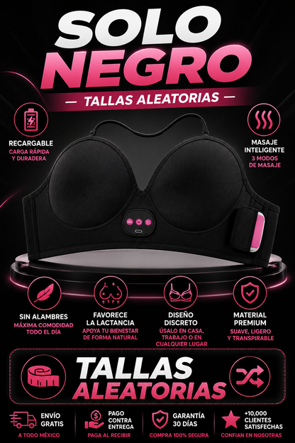 Masajeador De Pechos Recargable Aumentad