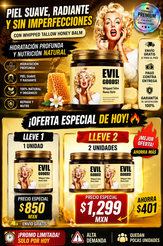 Evil Goods Balsamo Sebo De Ternera Crema