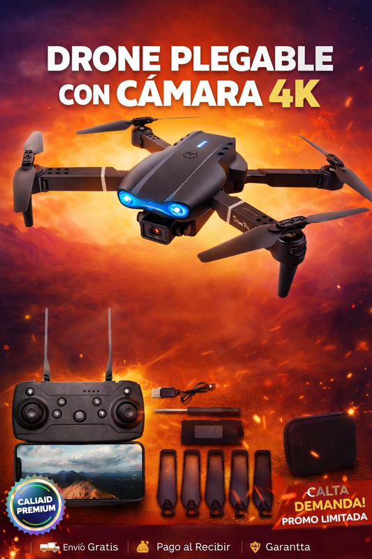 Dron Doble Camara Ultra Hd Dual Pro Max