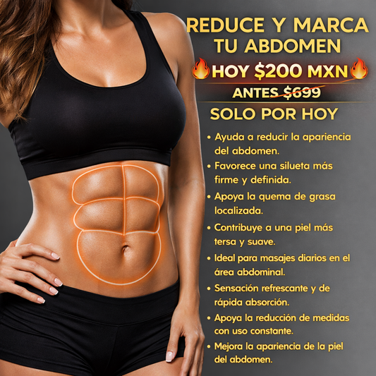 Crema Adelgazante Abdominal Chupa Panza