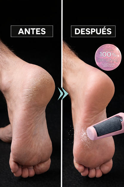 LIMA ELECTRICA PARA PIES RECARGABLE USB