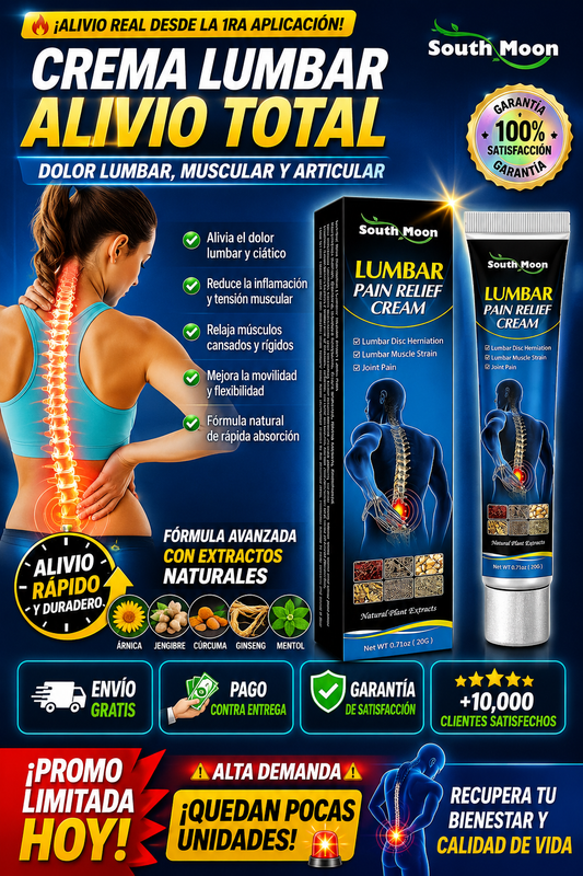 Crema Gel Dolor Lumbar artritis muscular