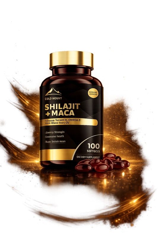 Suplemento Shilajit Maca 100 Capsulas