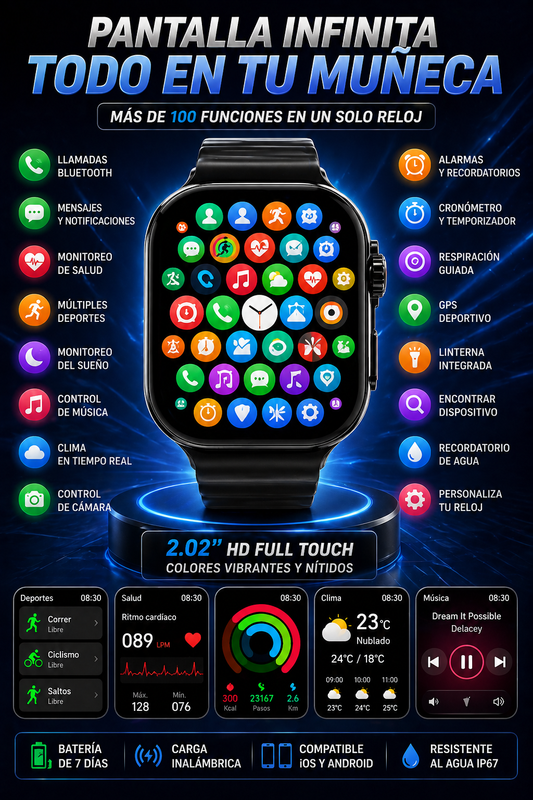 Smartwatch T900 Ultra 2 Suit Max